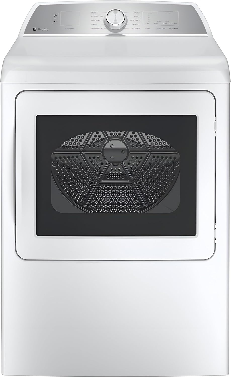GE Profile 7.4 cu. ft. Smart Electric Dryer in White with Sanitize Cycle and Sensor Dry, Energy Star PTD60EBSRWS