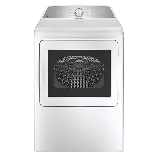 GE Profile 7.4 cu. ft. Smart Electric Dryer in White with Sanitize Cycle and Sensor Dry, Energy Star PTD60EBSRWS