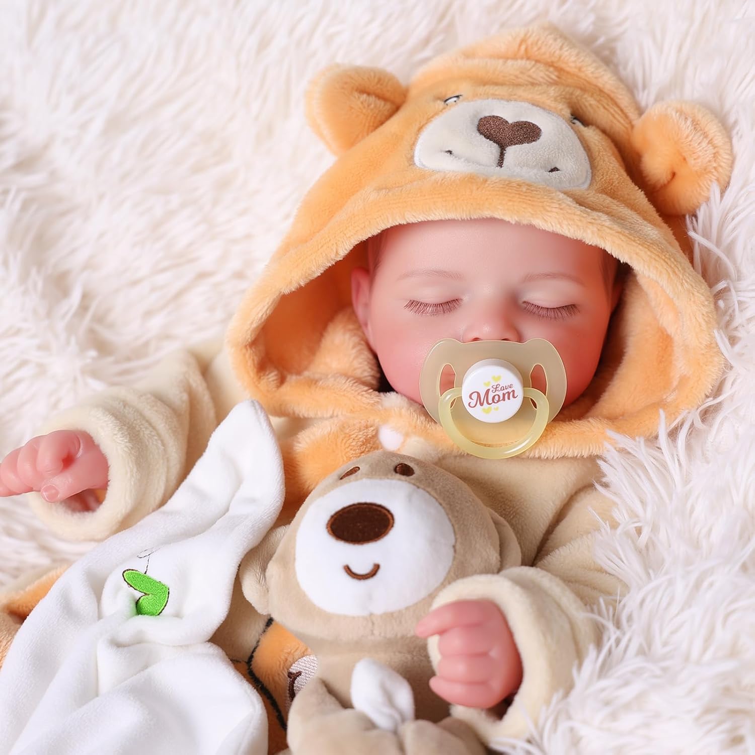 BABESIDE Lifelike Reborn Baby Dolls Boy - 20 Inch Realistic Newborn Baby Doll with Poseable Body, Real Life Baby Dolls with Accessories for 3+ Year Old Girls Gifts, Pretend Play, Collection