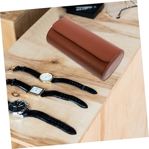 Vista 6 de Holibanna 3 Reloj Caja de Almacenamiento Correa Padre