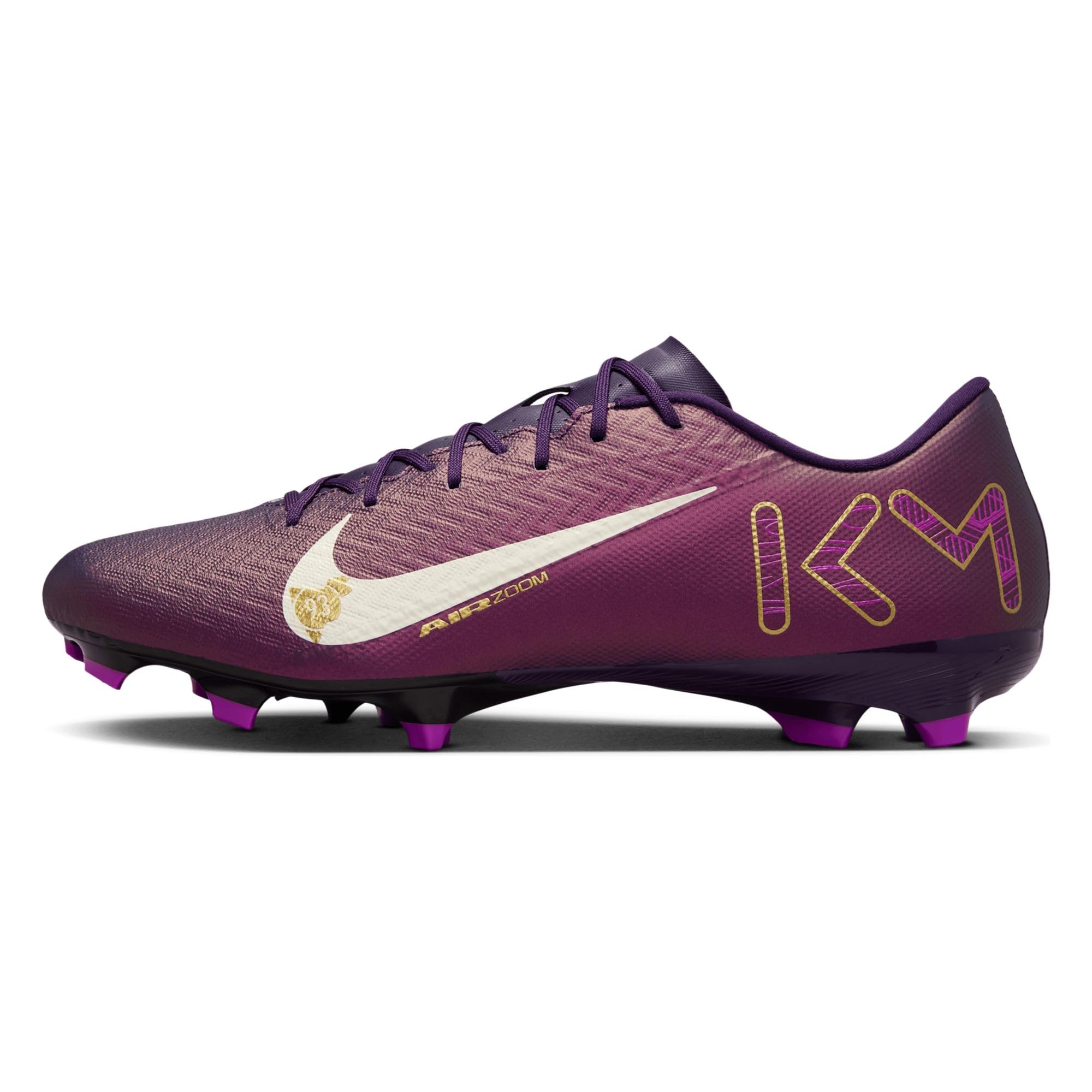 Nike Men's Grand Purple/Pale Ivory Mercurial Vapor 16 Academy 'Kylian Mbappé' Fq8377-500