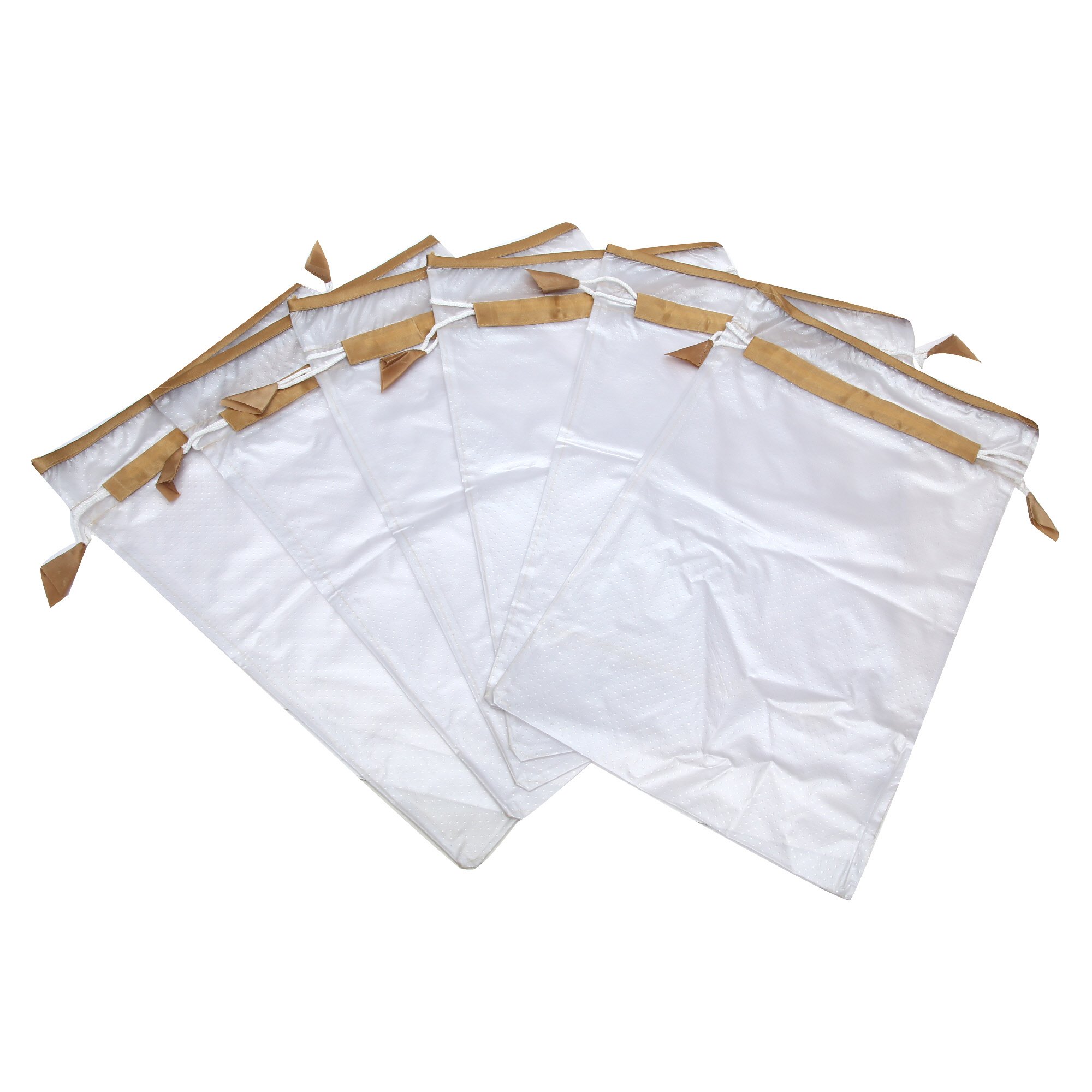 DIVYANA Shoe Storage Bag Cover Pouch, Set of 6 Pcs