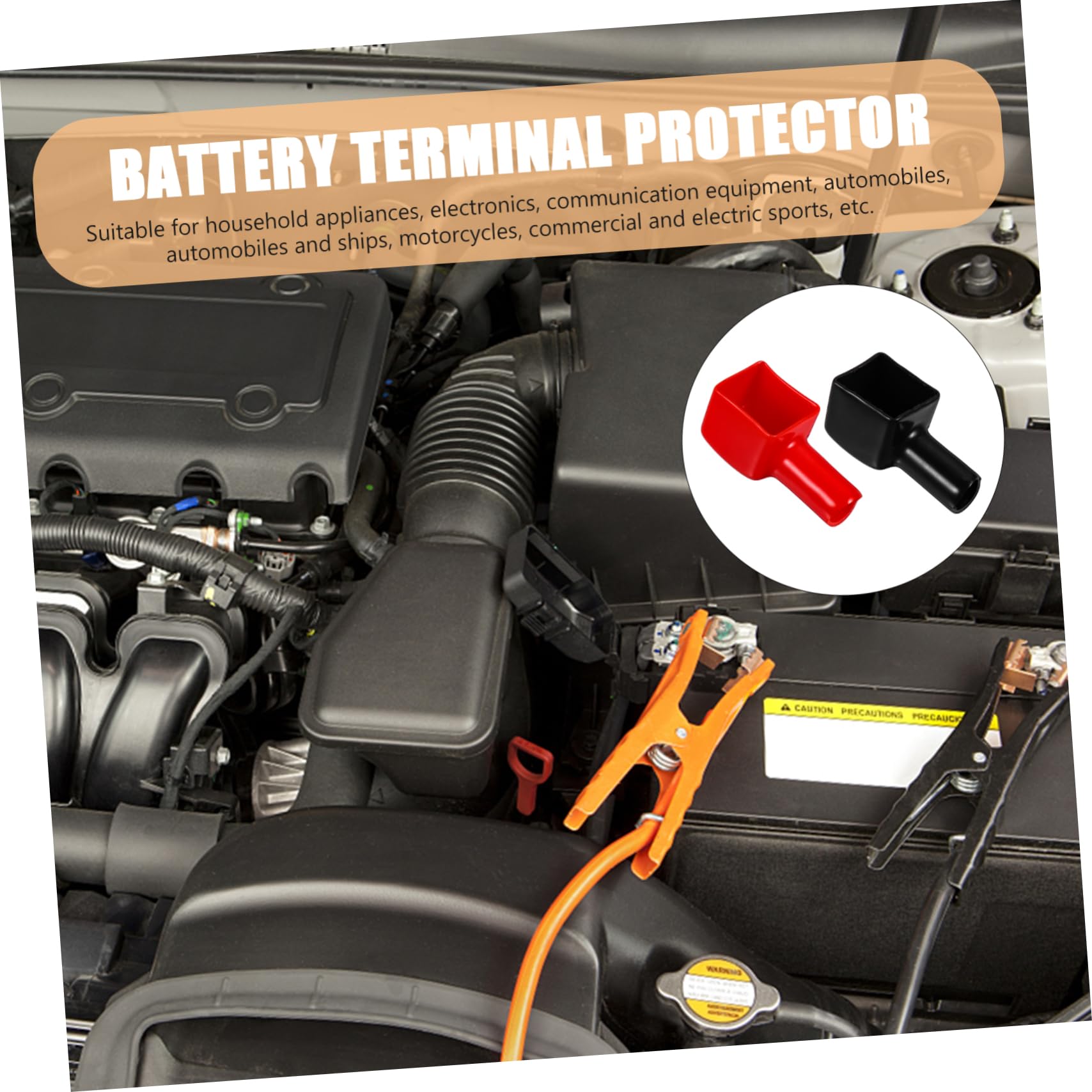30stücke Teiliges Batterieklemmen-abdeckungen Für Auto Schutzkappen Für Positive Und Negative Batteriepole Witterungsbeständig Isolierend Für Fahrzeuge Boote Und Mehr