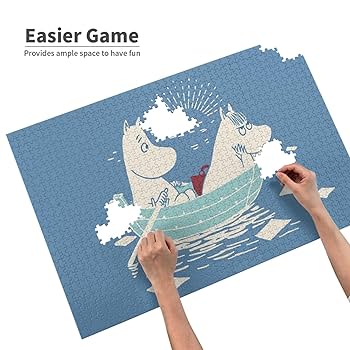Amazon.co.jp: パズル 1000ピース ムーミン ジグソーパズル