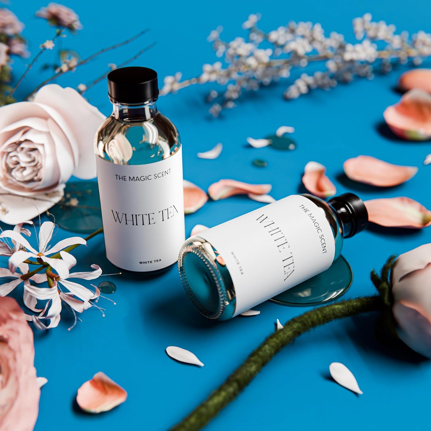 The Magic Scent White Tea Diffuser Oil - Hotel & Home Luxury Scents - Diffuser Oil Scents for Home Designed for Use in All Diffusers - 4 fl oz, 120 mL - Image 7