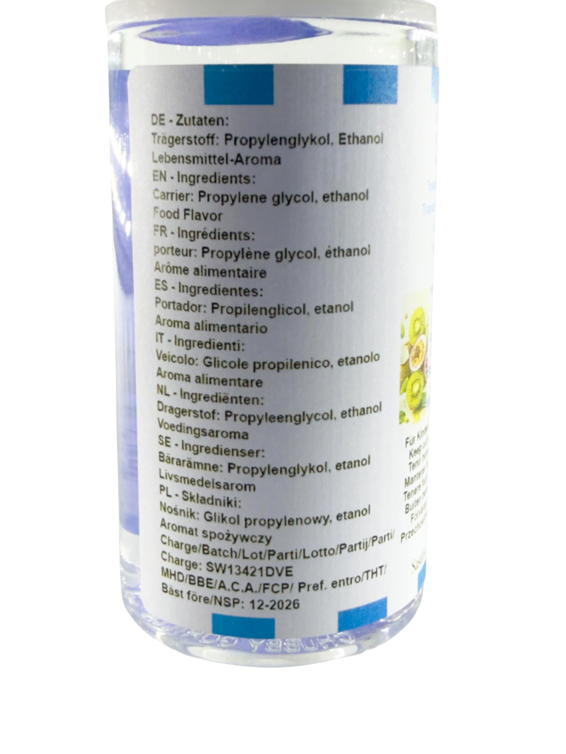 Tropical Frost Fusion - kiwi frutto della passione guava ghiaccio aroma concentrato - vegano - Sasami - 100ml