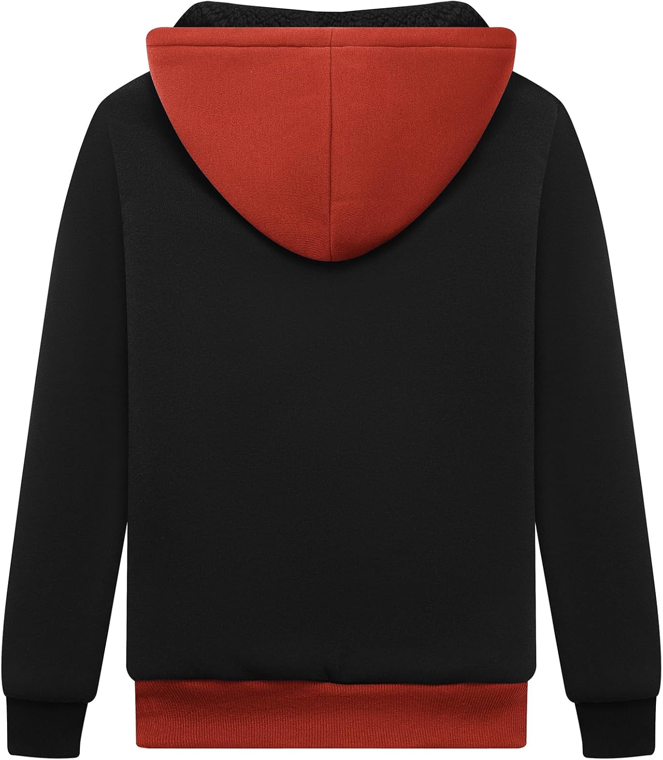 SWISSWELL Boys Fleece Jacket Long Sleeve Sherpa Lined Zip Up Hoodies Soft Warm Sweatshirt Outerwear for Kids 6-15 Years - Image 3