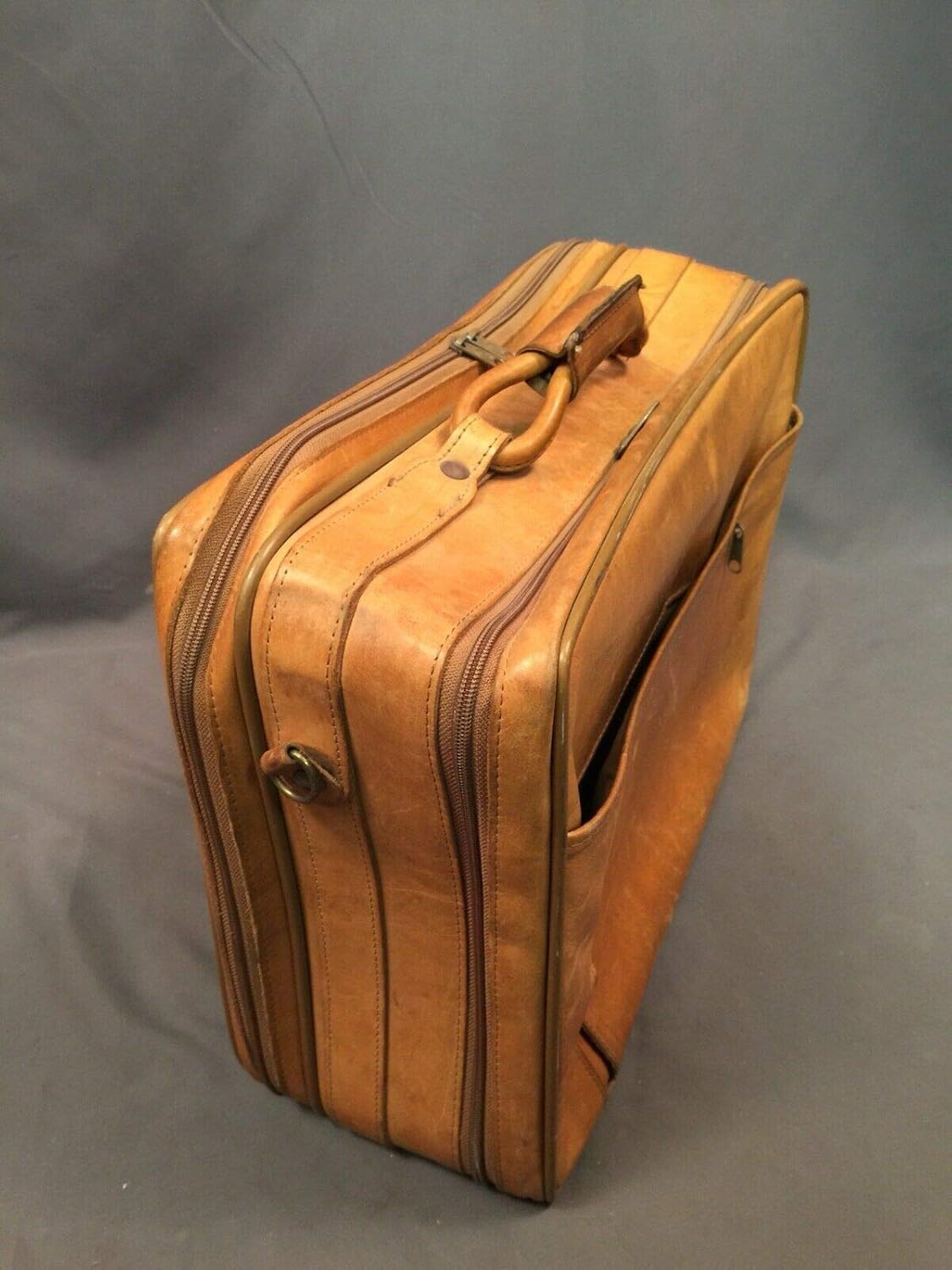 hartmann luggage leather vintage