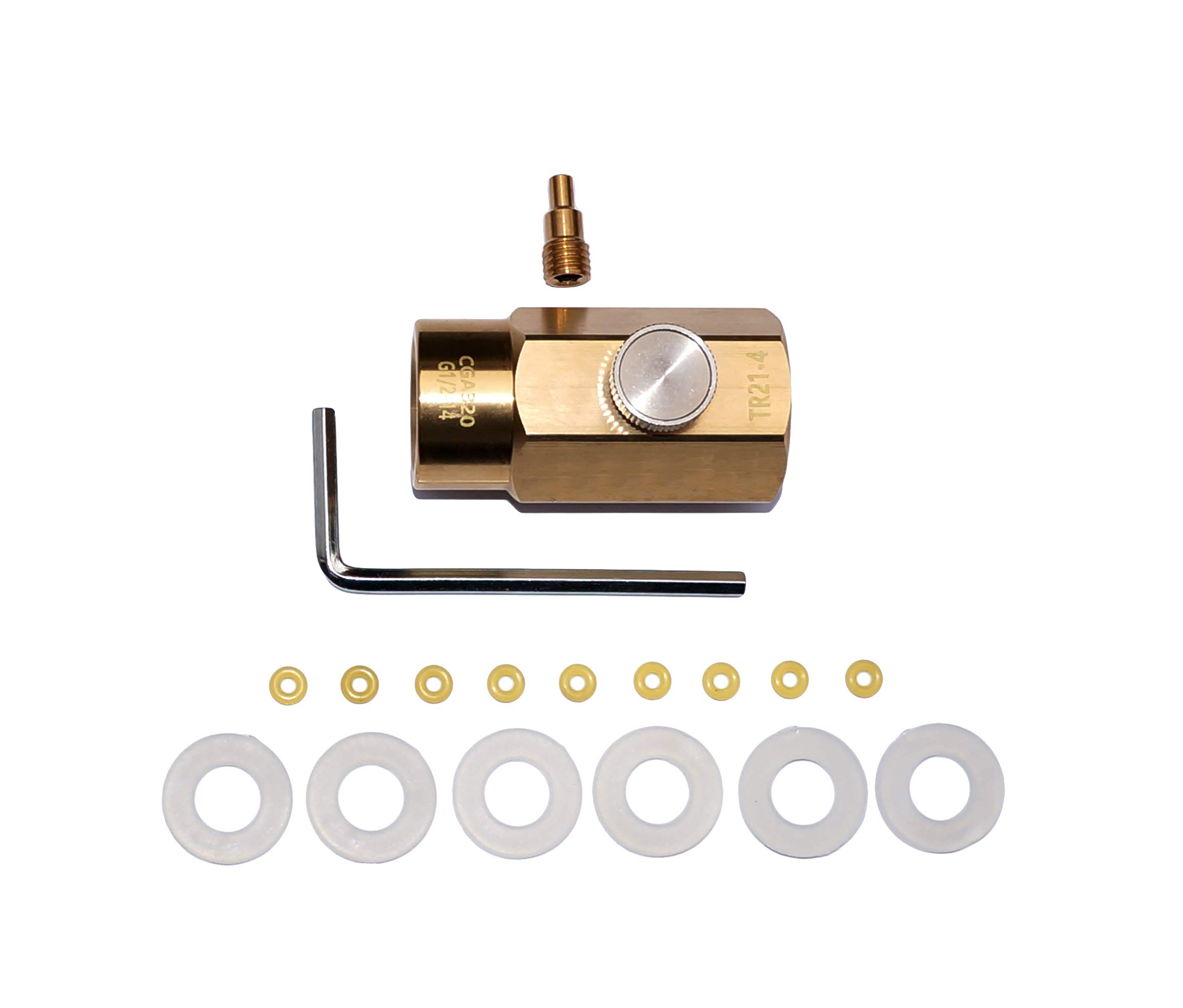 Buy Soda Stream CO2 Cylinder Refill Adapter Connector CGA320 to TR21*4