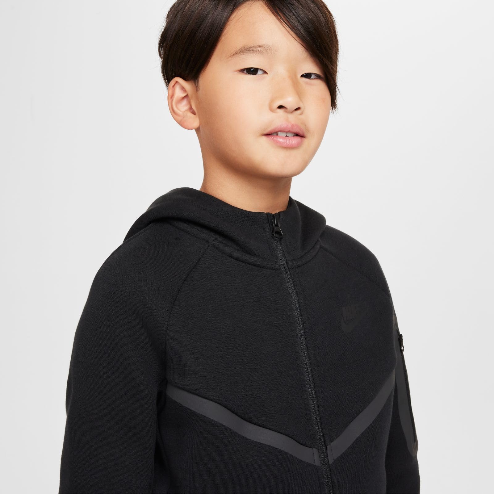 NIKE Nike Sportswear Tech Fleece Sudadera Con Capucha Con Cremallera Completa - Niño/A Jacket Niños (Pack de 1)