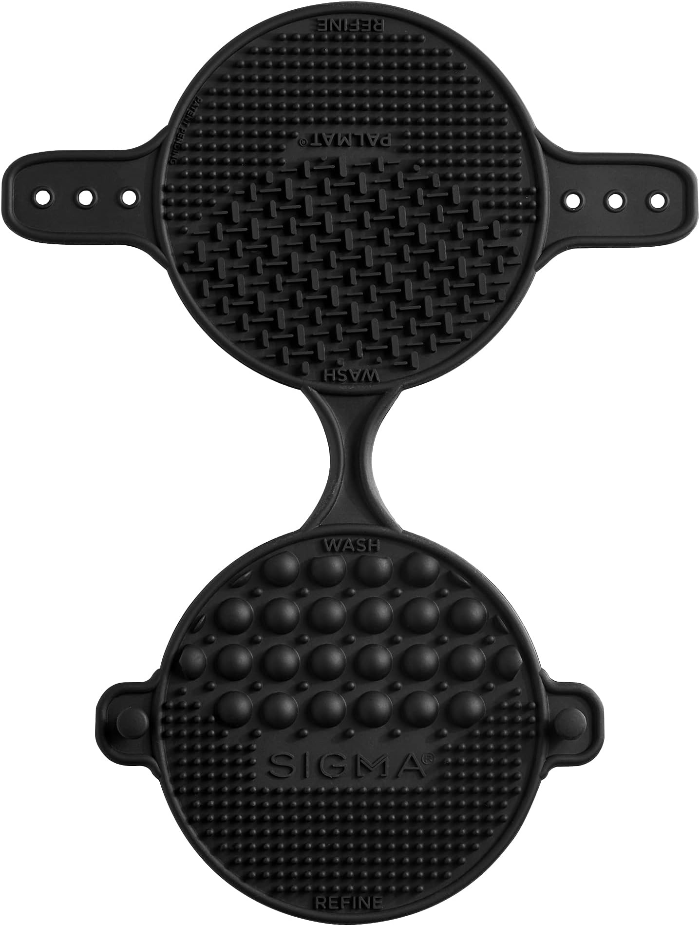 Palmat® - Makeup Brush Cleaner - Perfect for Travel and On the Go - Palm Sized - Black