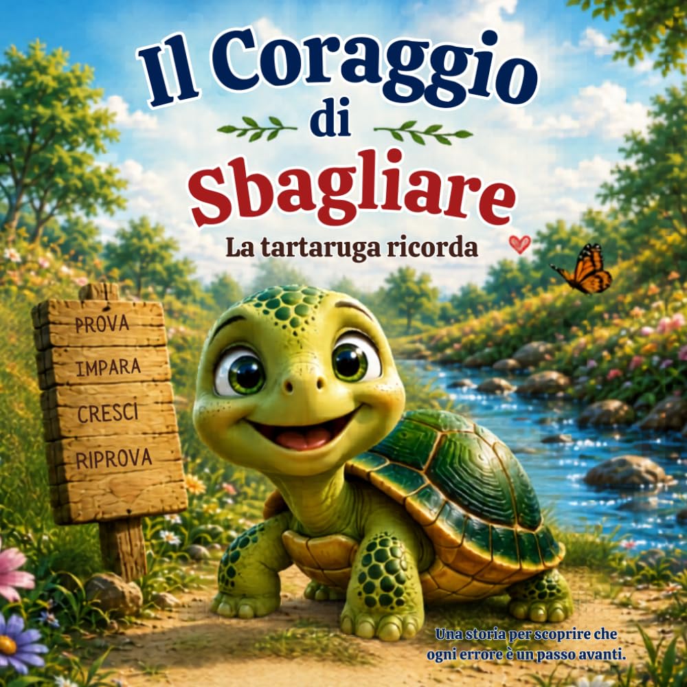 Il coraggio di sbagliare: La tartaruga ricorda (Il Giardino Delle Storie)