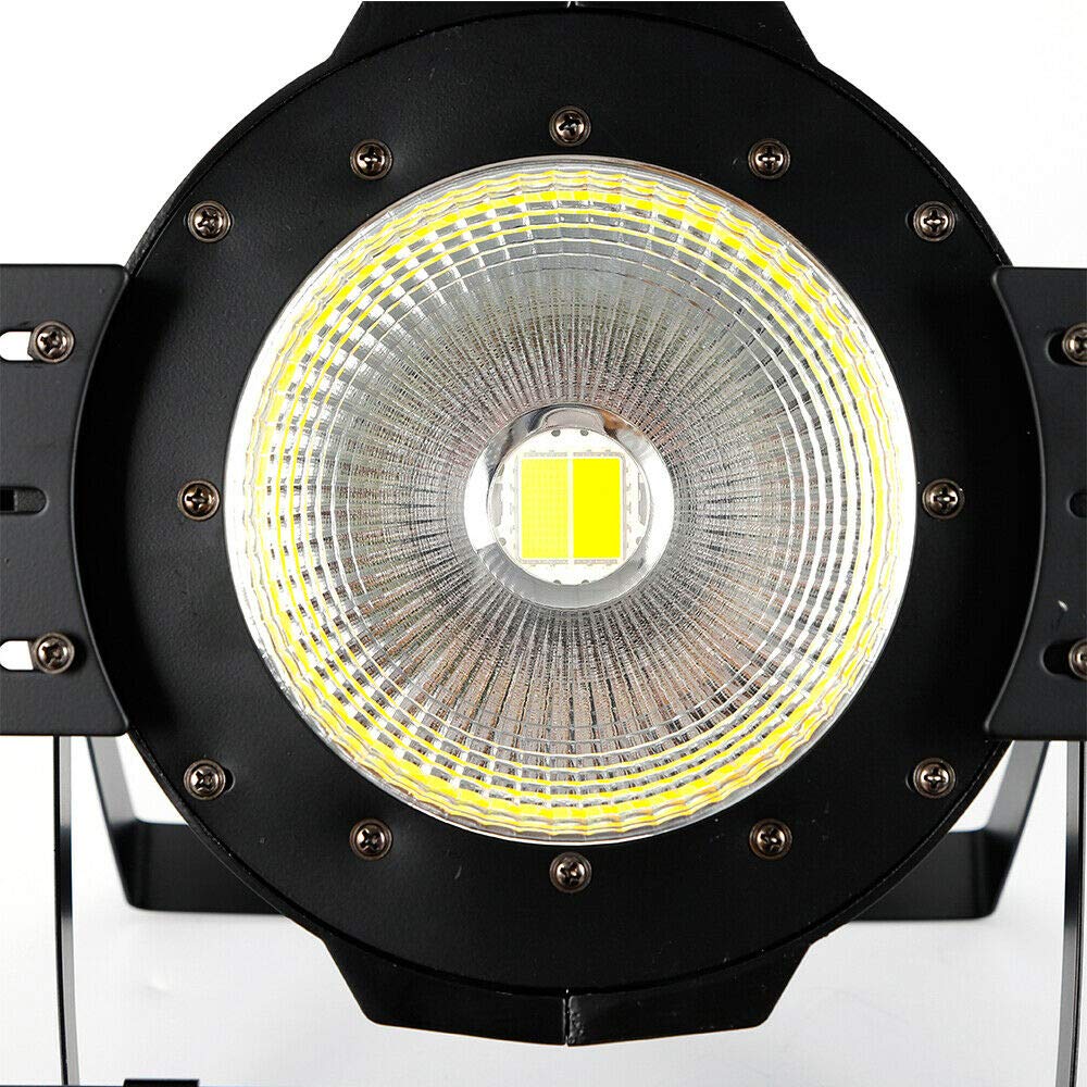 100W COB LED Flash Floodlight PAR 2in1 Bianco Warm White DMX Par Stage Lighting illuminazione palcoscenico