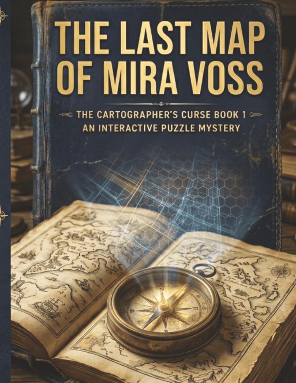 The Last Map of Mira Voss: The Cartographer curse book An Interactive Puzzle Mystery