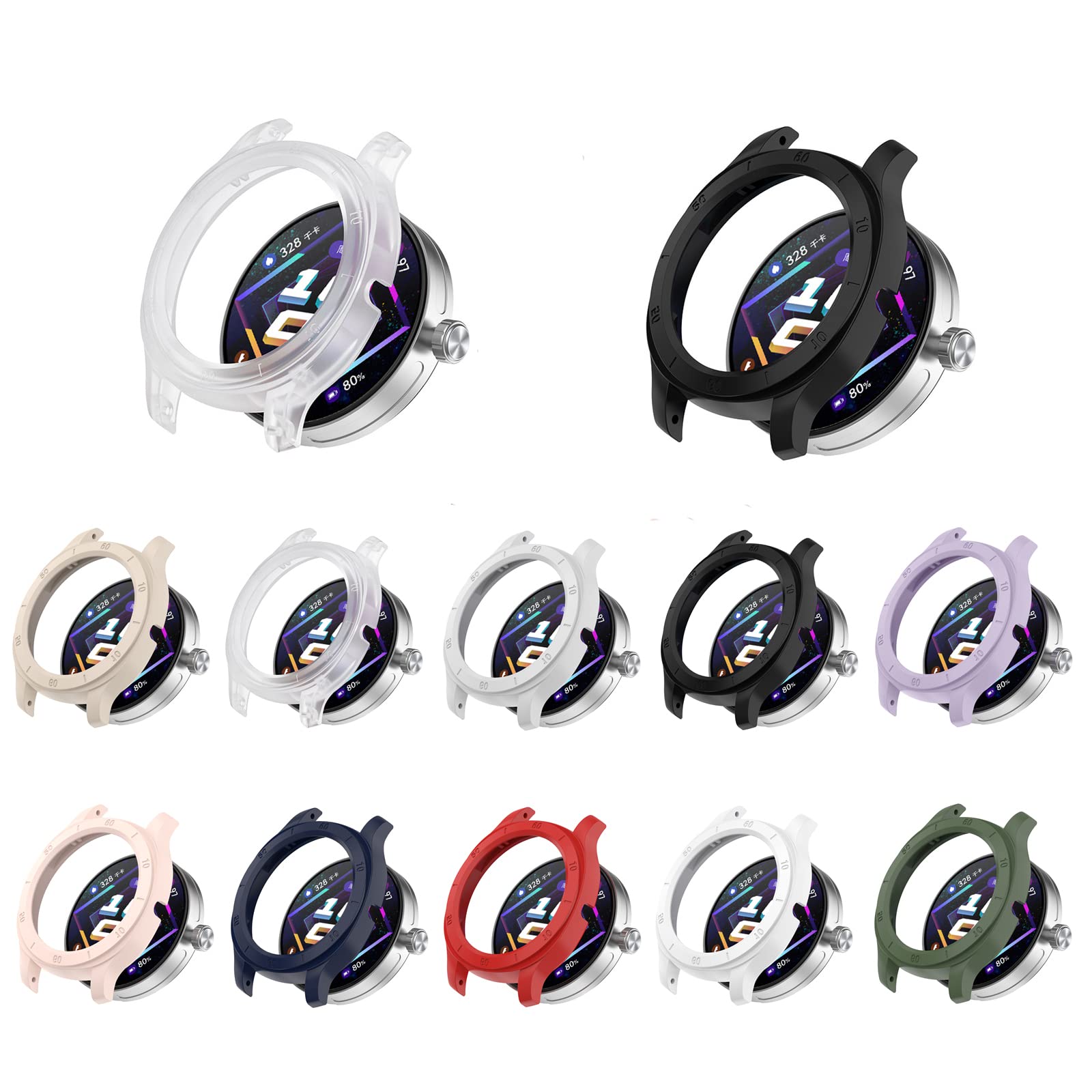 Huawei Watch GT Cyber osłona, etui ochronne PC do zegarka Huawei GT Cyber Smartwatch (bez osłony ekranu)