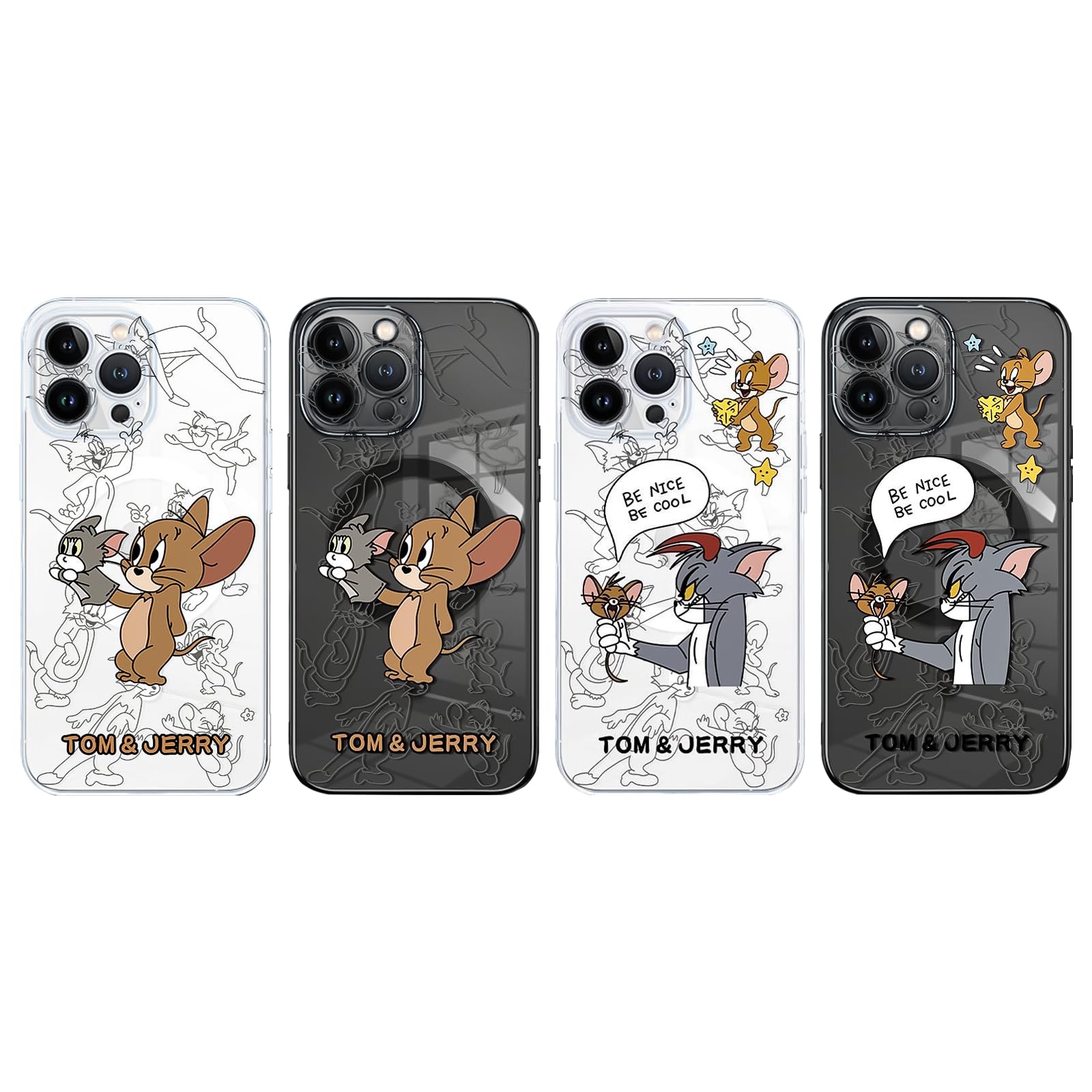 【15体】トムとジェリー Amazon.co.jp: トムとジェリー iPhone 15 Pro 用 ケース トム