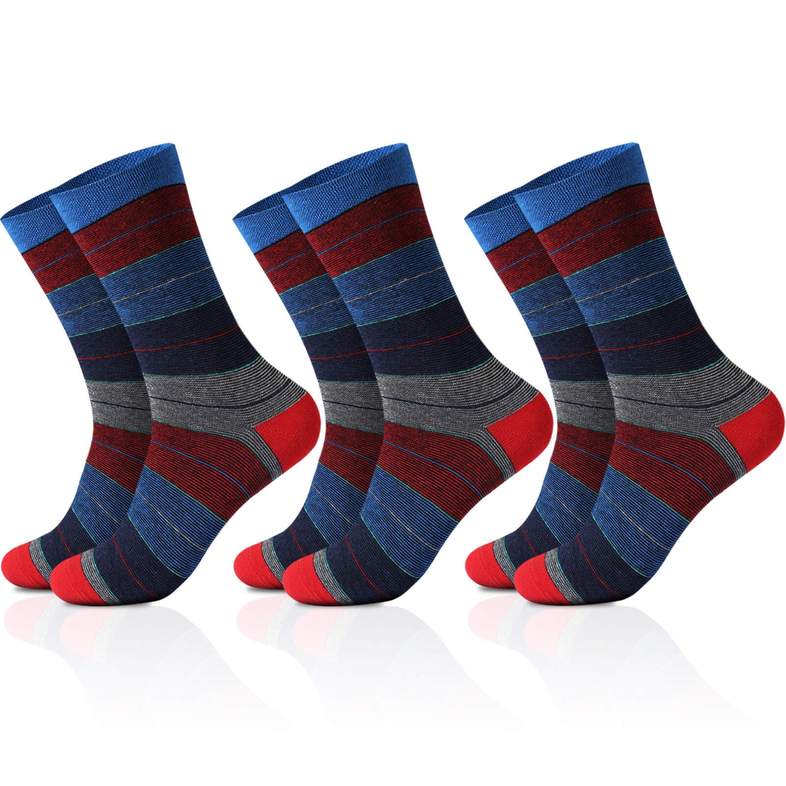 Fashion Crew Cotton Socks for Women Thin Cozy Casual White Black Gray Mixed Colors multiple Patter Dress size 7-9/9-11