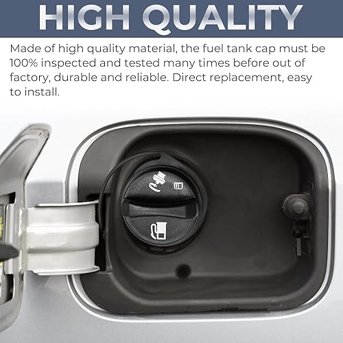 Miniatura 4 de Tapa de gasolina, tapa de combustible para Chevrolet Chevy GMC Cadillac 1997-2003, Silverado Sierra 1500 2500 3500, Avalanche Suburban Yukon 1500
