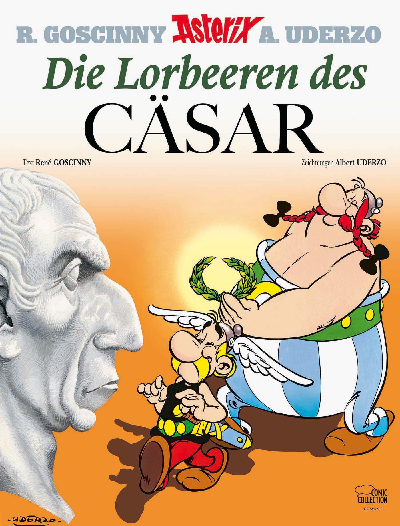 Asterix in German: Die Lorbeeren des Casar