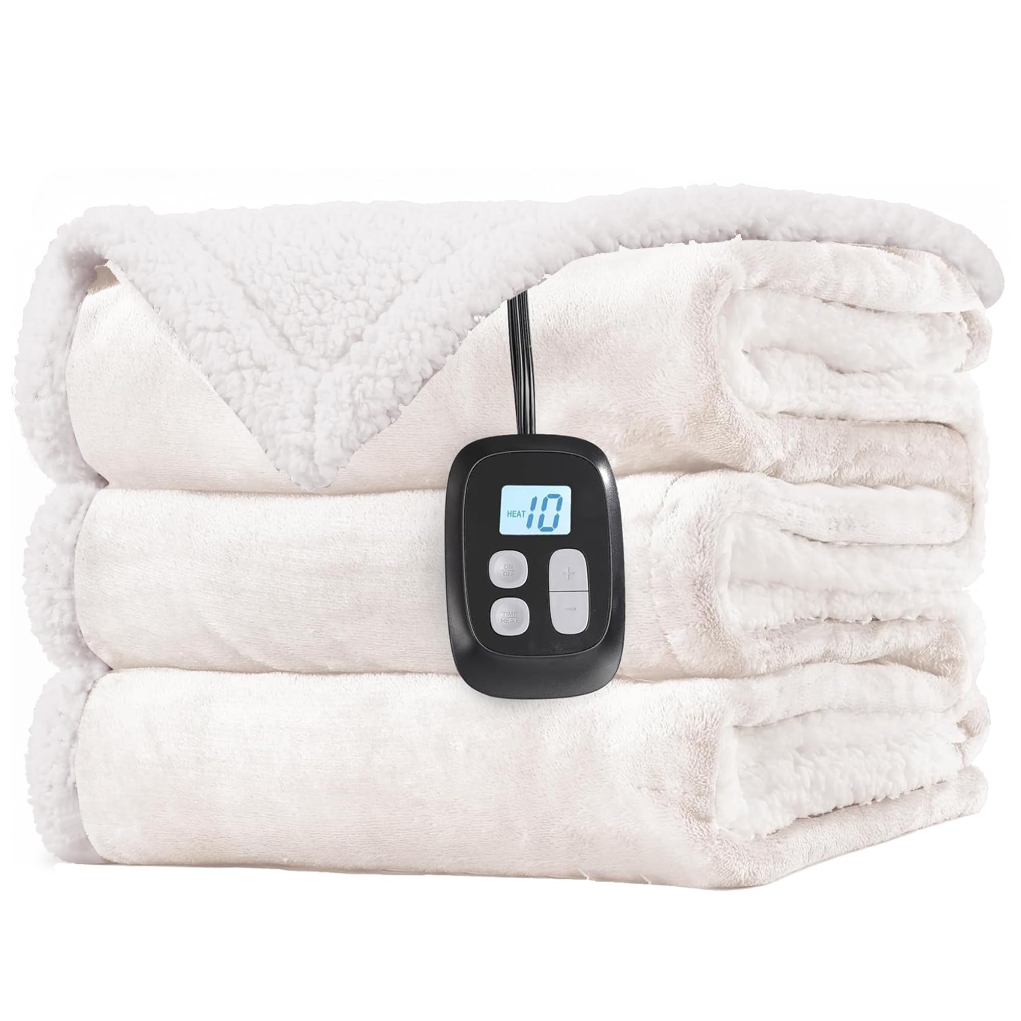 Amazon.com: LaffyLo Electric Heated Blanket Twin Size 62 x 84