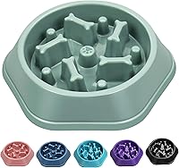 Vista 31 de UPSKY Slow Feeder Dog Puzzle Bowl, Interactive Bloat Stop Non-Slide Lick Treat Bowl for Small Medium Dogs (Black)