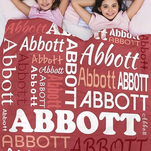 Miniatura 19 de Mantas de monograma personalizadas con nombres, manta personalizada para bebés niñas, manta de envolver con inicial, regalos personalizados