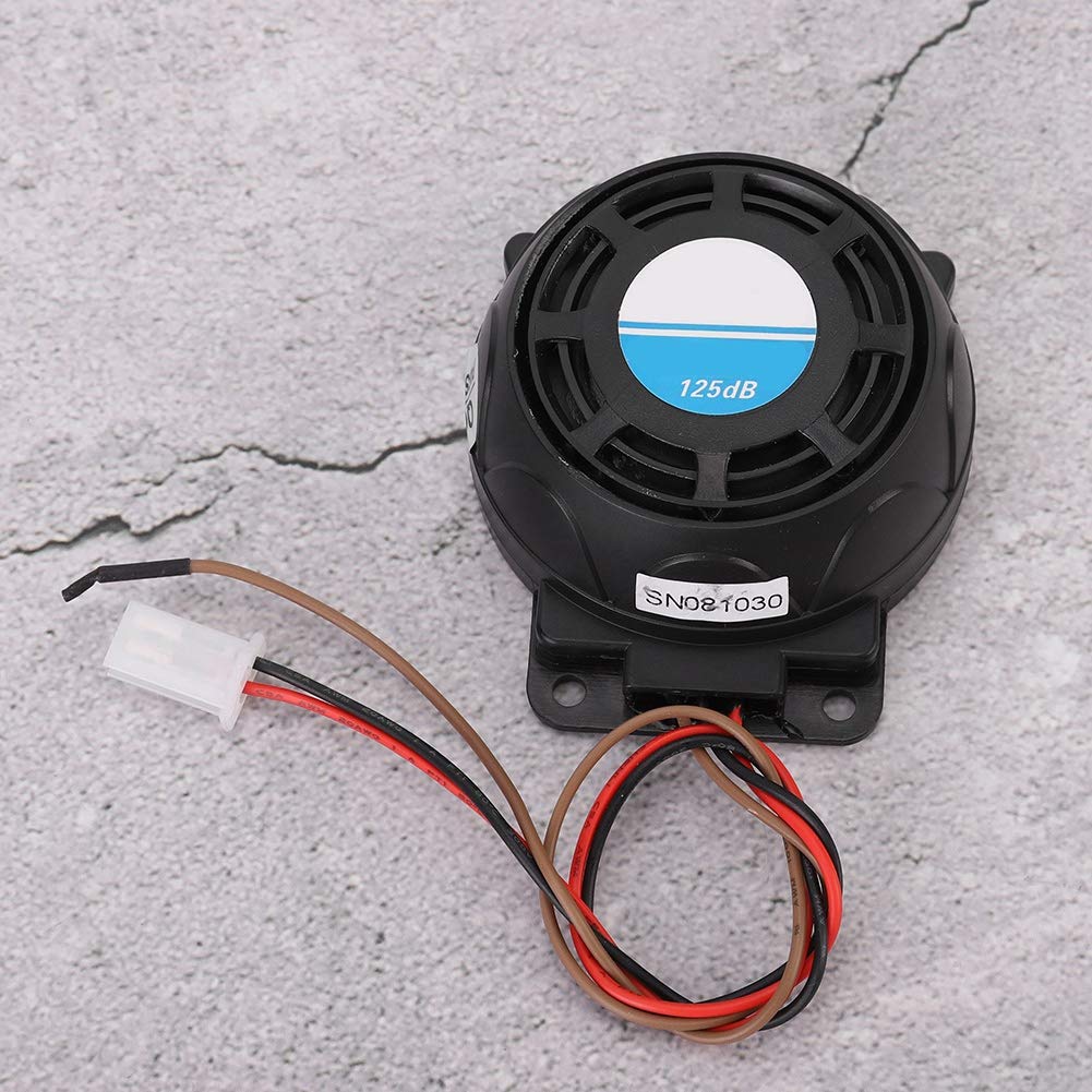 VOBOR Alarma para Moto, de Alarma para Moto Fácil de Instalar Consumo de Energía Ultra Bajo, 105-125 DB Control Remoto para Motocicleta Bocina de Alarma de Seguridad Antirrobo