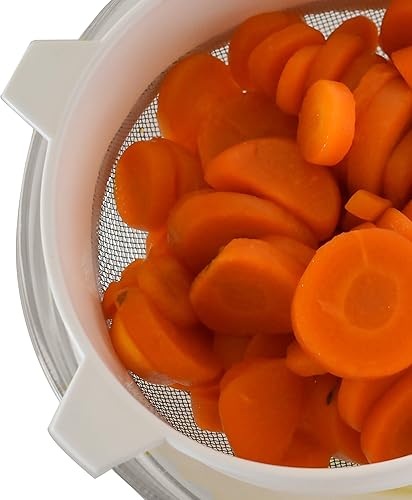 Vista 35 de Norpro 2132 Colador, 2.5", blanco