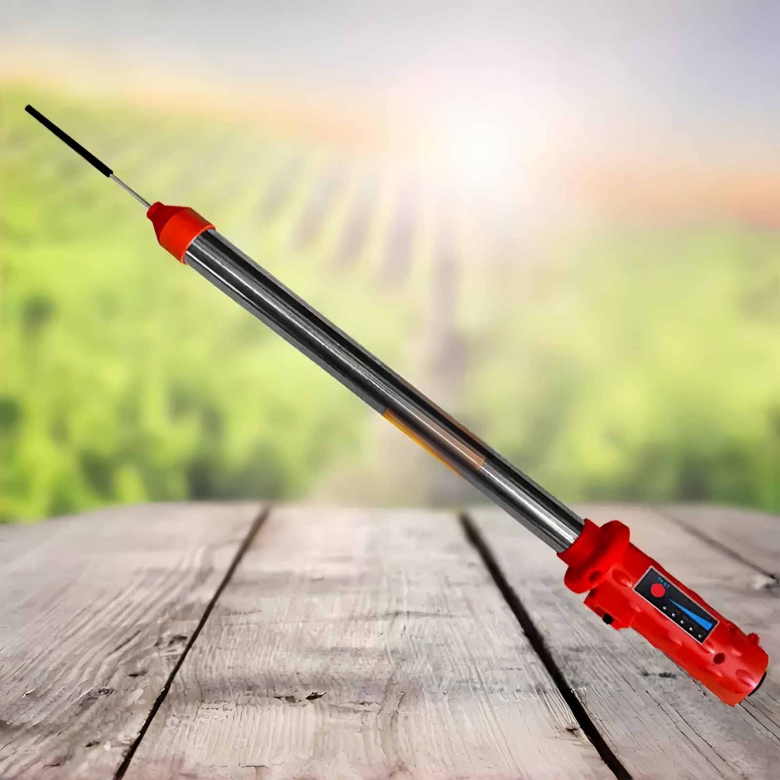 Polinizador Eléctrico Inalámbrico para Tomates, Herramienta De Polinización De Hortalizas con Indicador De Batería, Máquina De Polinización Rápida para Hortalizas De Interior Y De Invernadero.