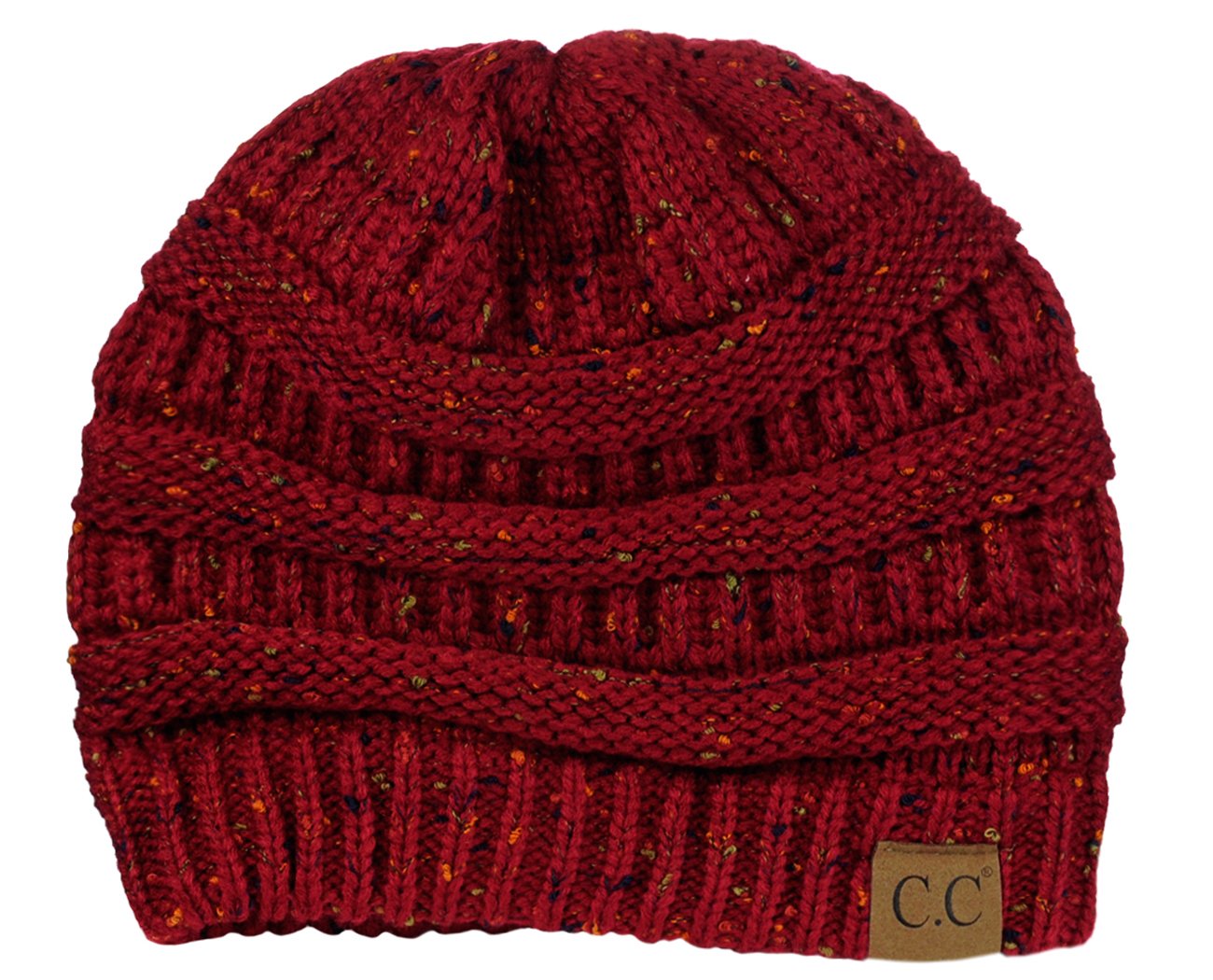 C.C Trendy Warm Chunky Soft Stretch Cable Knit Beanie Skully, Winter Mint, One Size — view 81