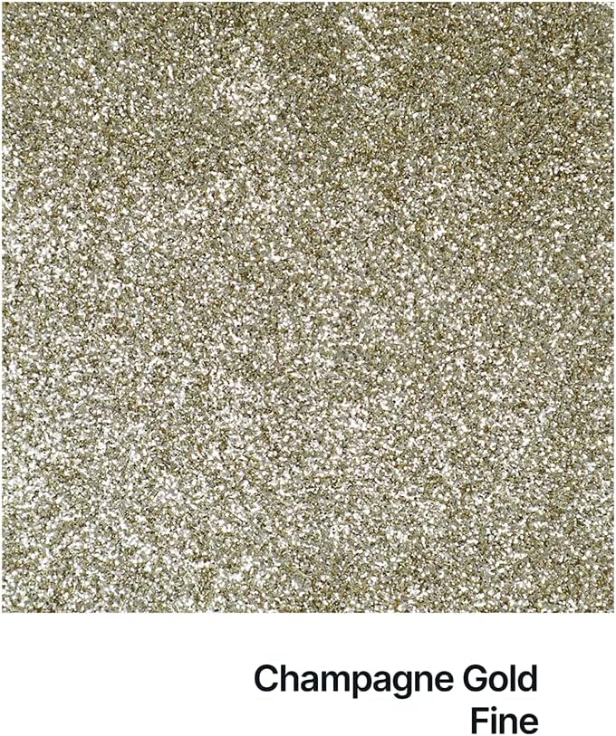 Hemway Craft Glitter Champagne Gold 100g Fine Glitter for Crafts Resin, Cosmetic, Nail, Face, Body, Festival, Tumblers, Art - Image 3