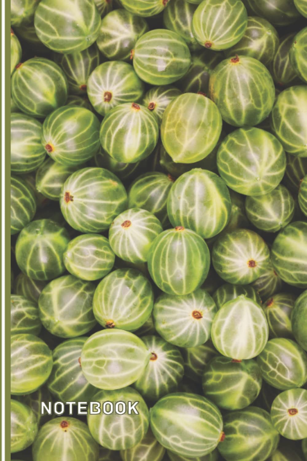 Gooseberry Notebook: Gooseberry Lined Journal, The Perfect Novelty Gooseberry Gift for Anyone who Loves Gooseberries, Healthy Eating or Jam