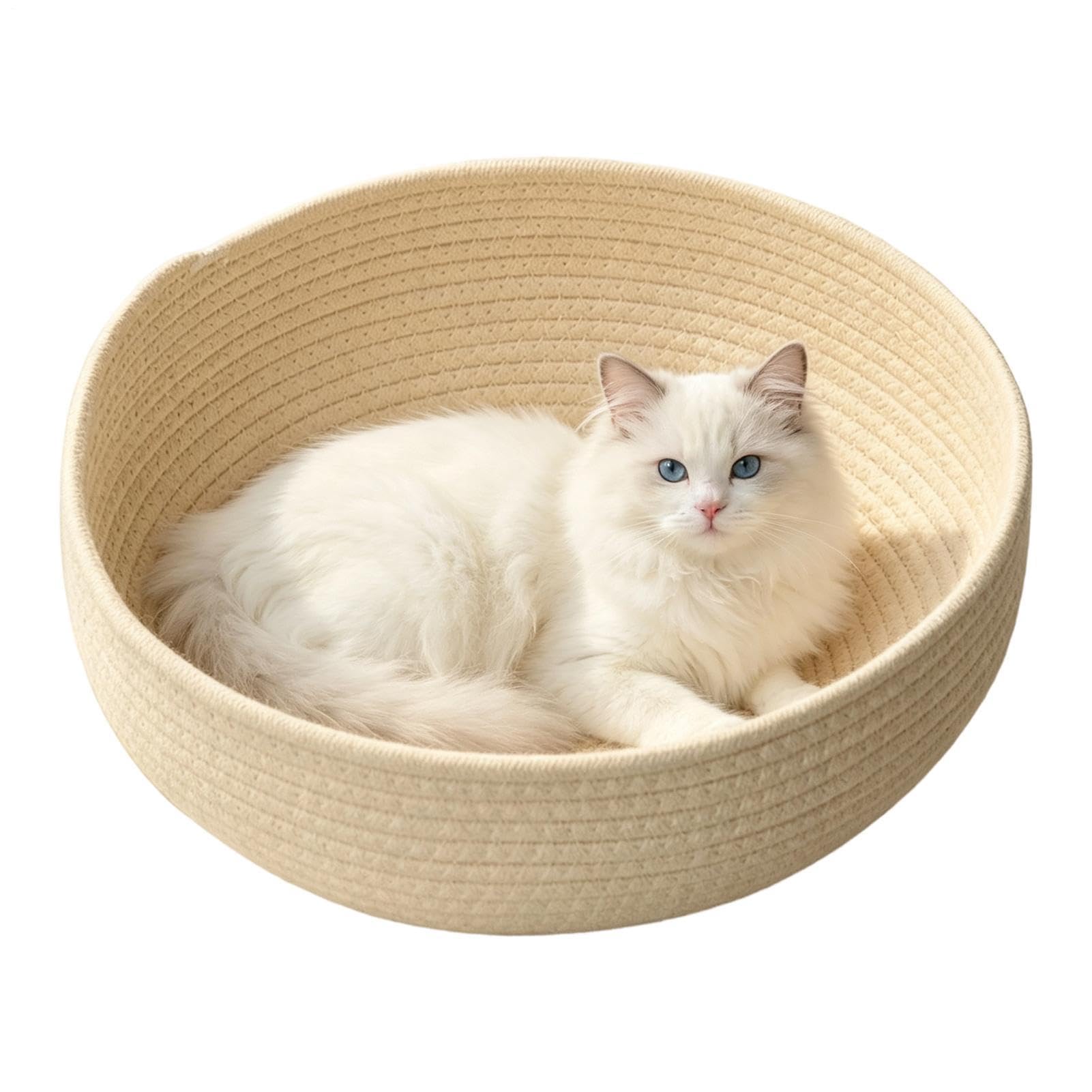 Cat Instinct Basket Washable Breathable Scratch-Resistant Round