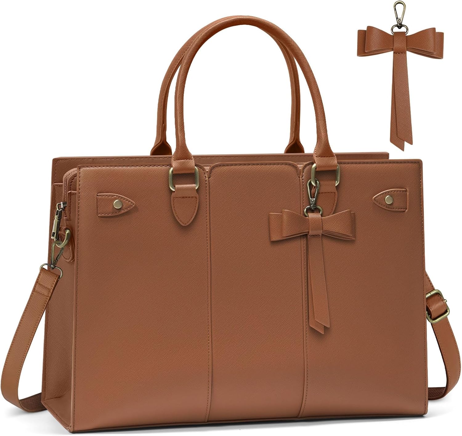 Laptop Bag for Women 15.6 Inch Laptop Tote Bag Waterproof Pu Leather Work Bag Computer Briefcase Office Teacher Handbag Laptop Bag for Women 15.6 Inch Laptop Tote Bag Waterproof Pu Leather Work Bag Computer Briefcase Office Teacher Handbag