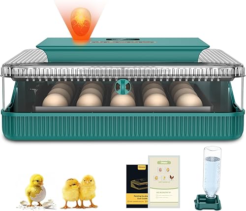 Incubadora de huevos de gallina con tractor automático de girado de huevos y eclosionado Ideal para huevos de pollo, pato y codorniz para incubar