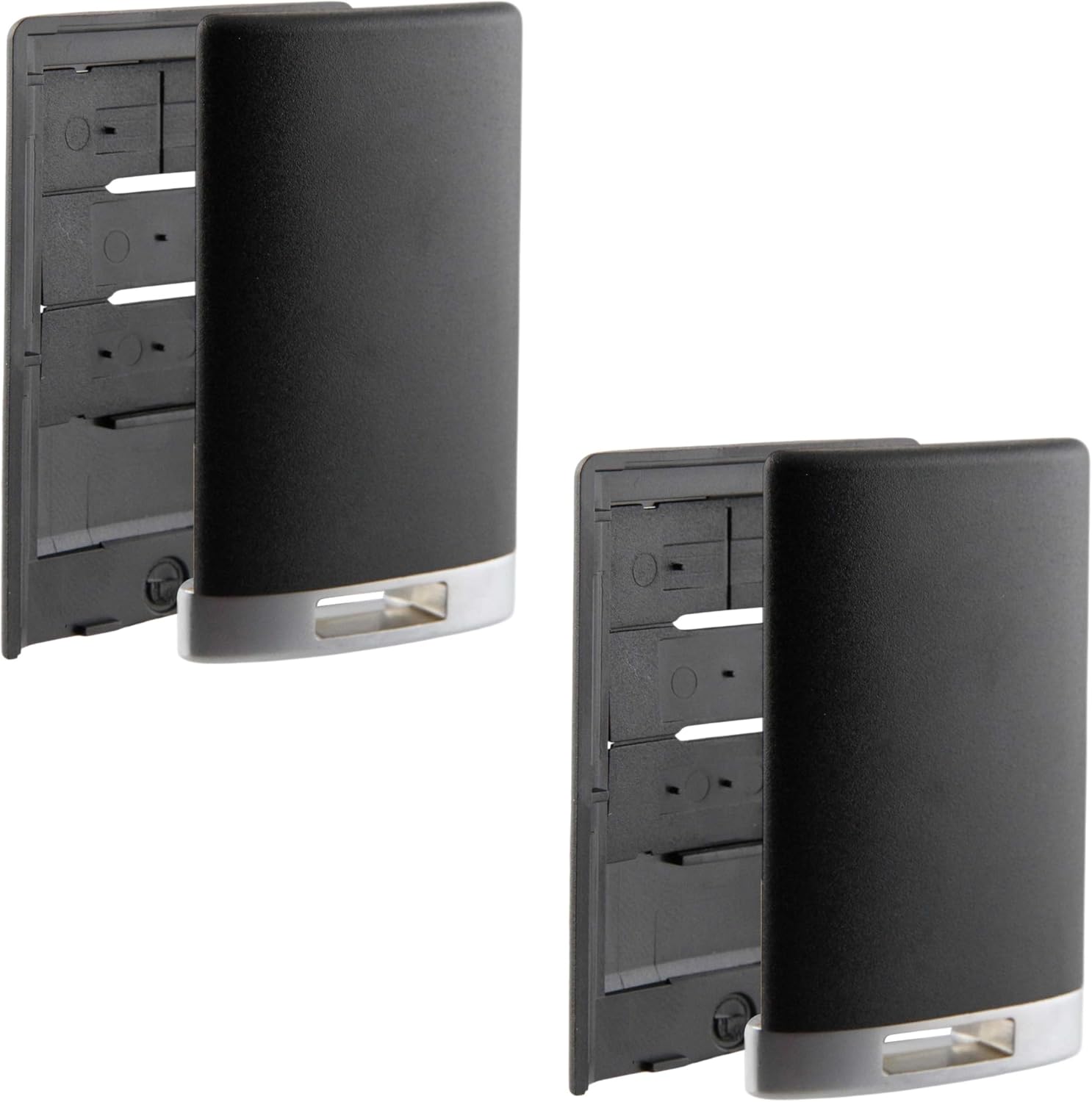 Key Fob Keyless Entry Smart Remote Shell Case & Pad fits Cadillac 2007-2014 Escalade, Set of 2