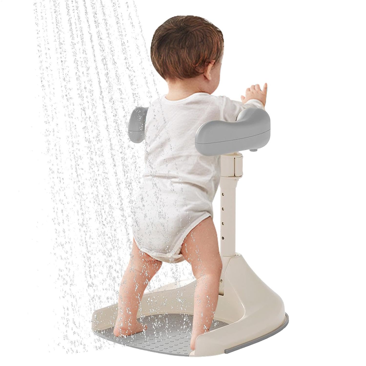 Infant Shower Stand - Foldable Non Slip Child Bath Helper