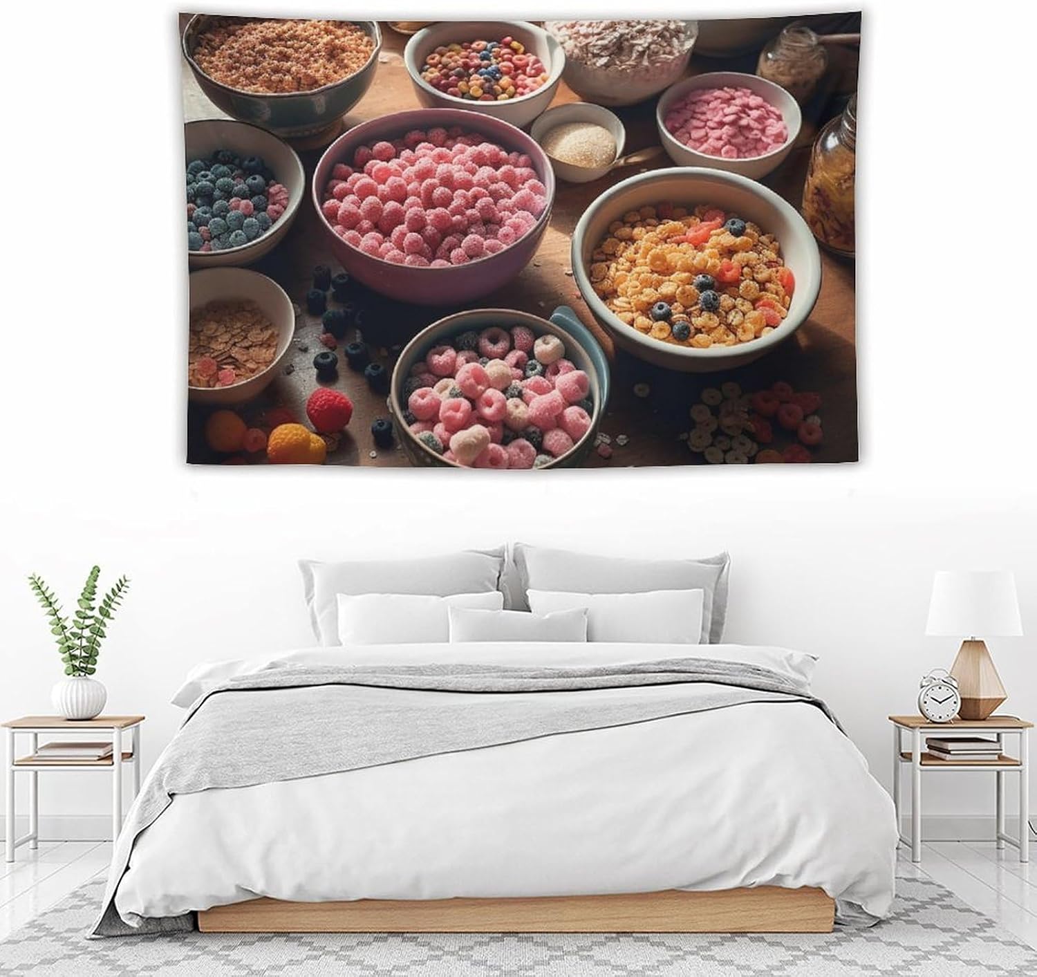 Tapestry Wide Wall Art Hanging Tapestries Lightweight Art Wall Blanket image 5