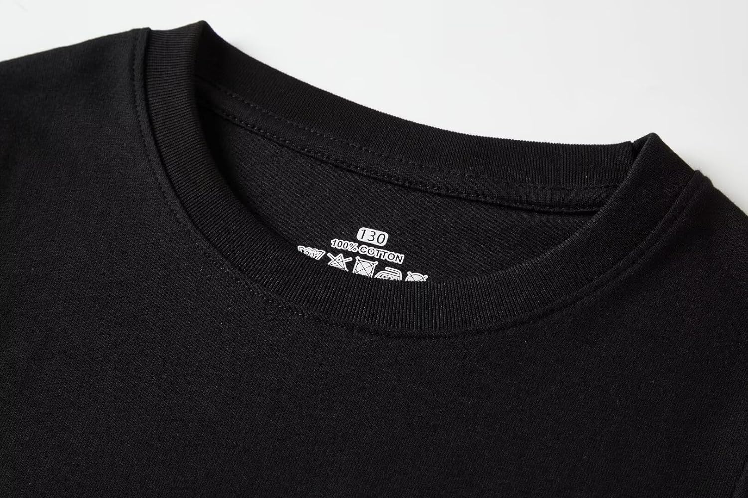 Huata 2 Packs Boys Girls T-Shirt Long Sleeve Crewneck Tee - Image 5