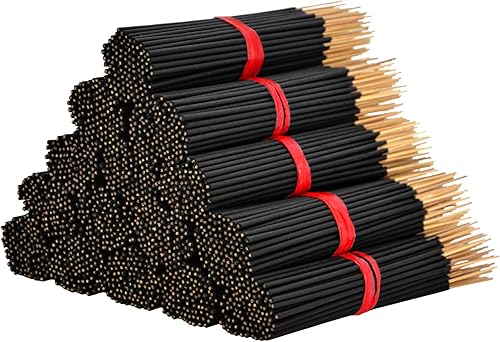 Miniatura 6 de Palitos de incienso de sándalo de 7 pulgadas, 1 paquete de 85 a 100 varillas, suave y limpio, largo tiempo de combustión, 30 a 45 minutos.