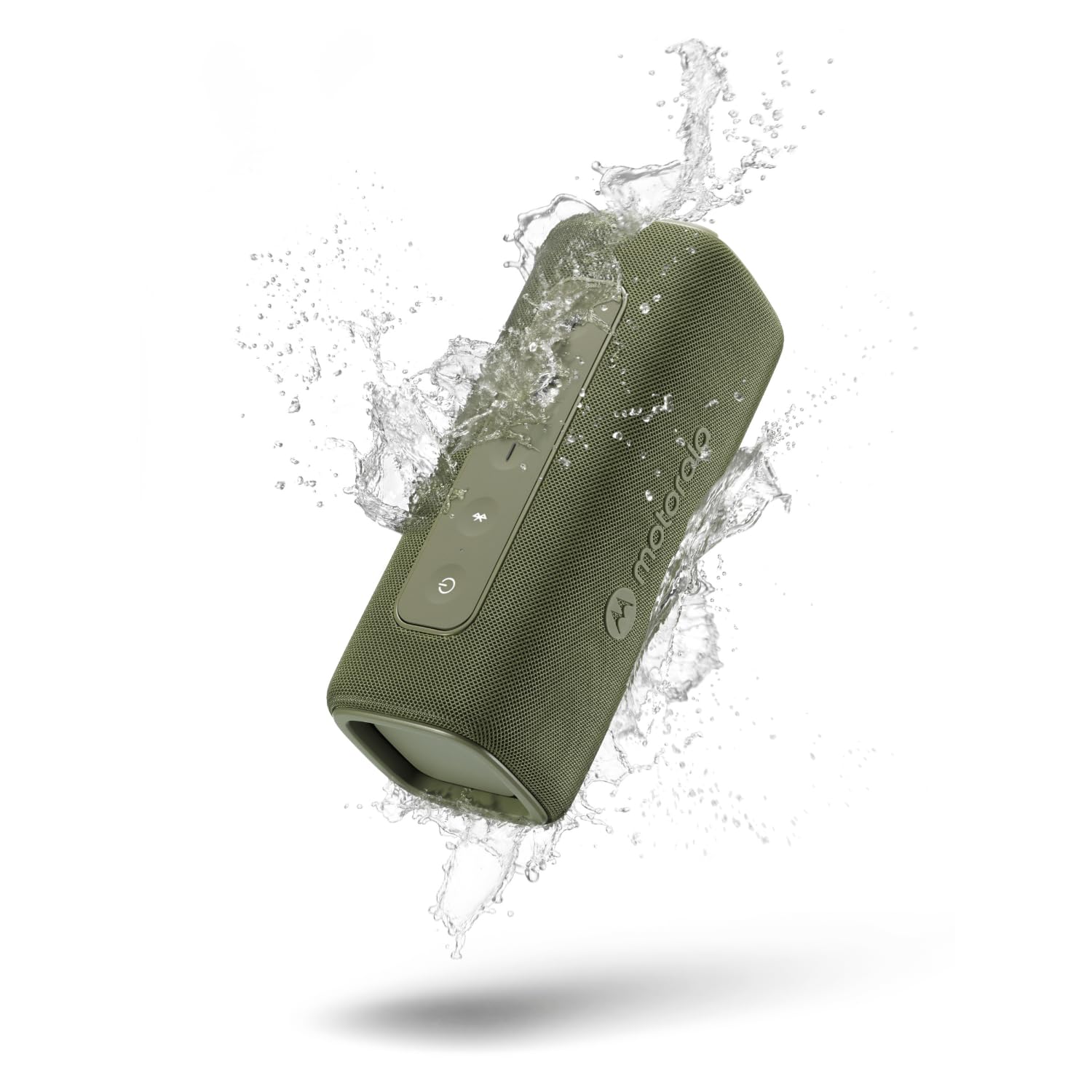 Motorola Sound - ROKR 600 Bluetooth Wireless Speaker - Powerful 30W Sound, Water and Dust Resistant, Broadcast Function to Connect 20+ Speakers, 6 Hours of Playback, Green