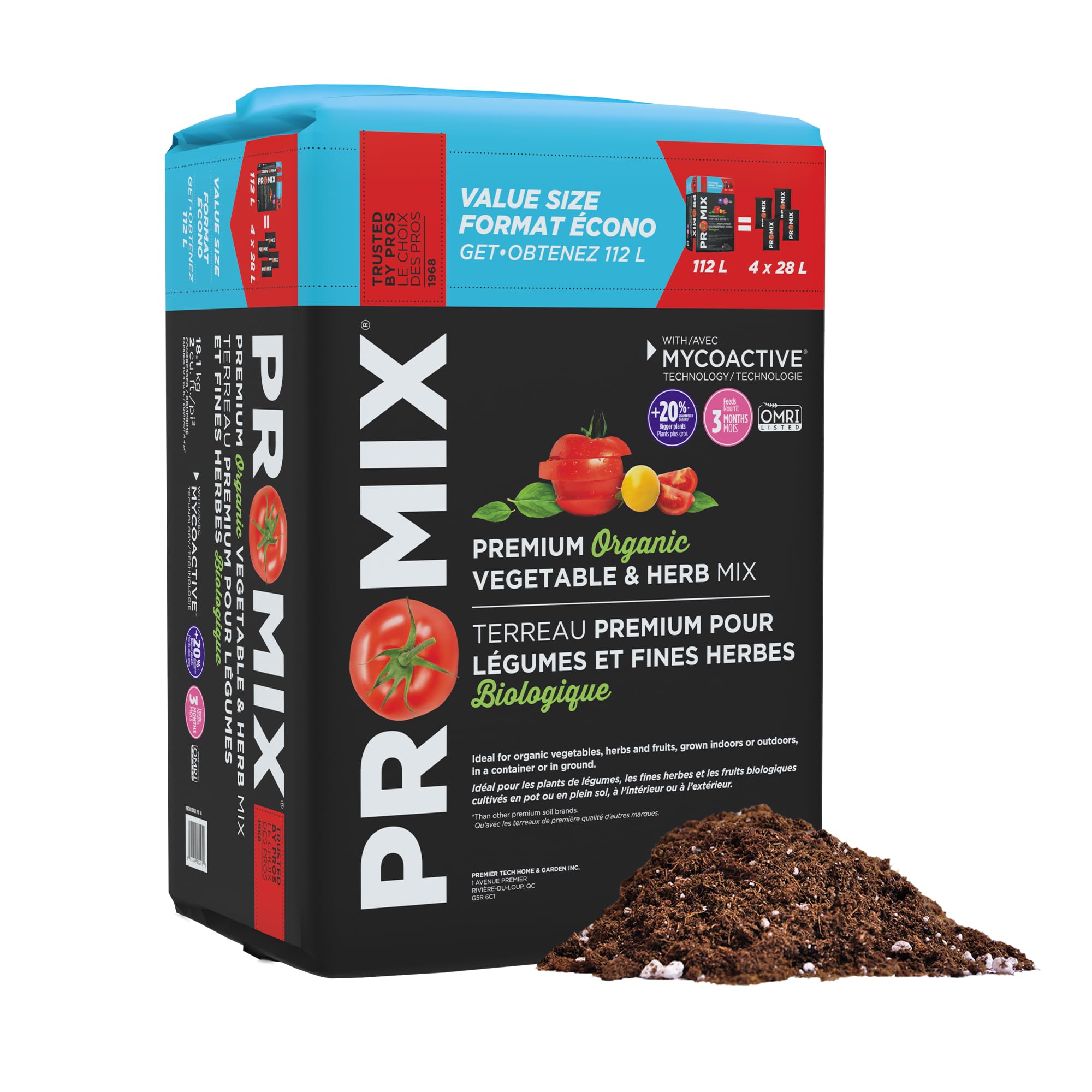 Vegetable and Herb Potting Soil Mix