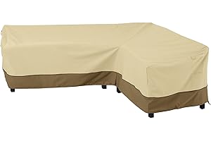 Classic Accessories Veranda Water-Resistant 104 Inch Patio Right-Facing Sectional Lounge Set Cover