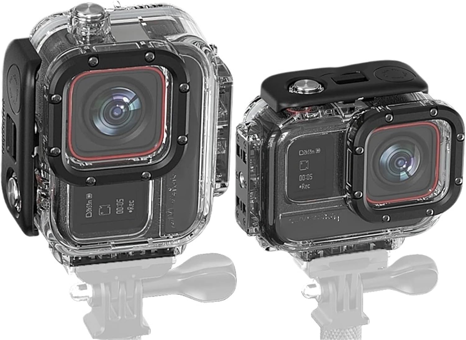 互換性がありますInsta 60M防水ダイビングケース対応、スポーツカメラアクセサリー用傷防止保護ハウジングシェル(For ACE