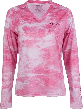 Bimini Bay Outfitters LTD Undertow Camo Womens Long Sleeve Fishing Shirt