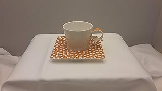 livellara Tazza caffè con piattino Blossom Orange Freshness