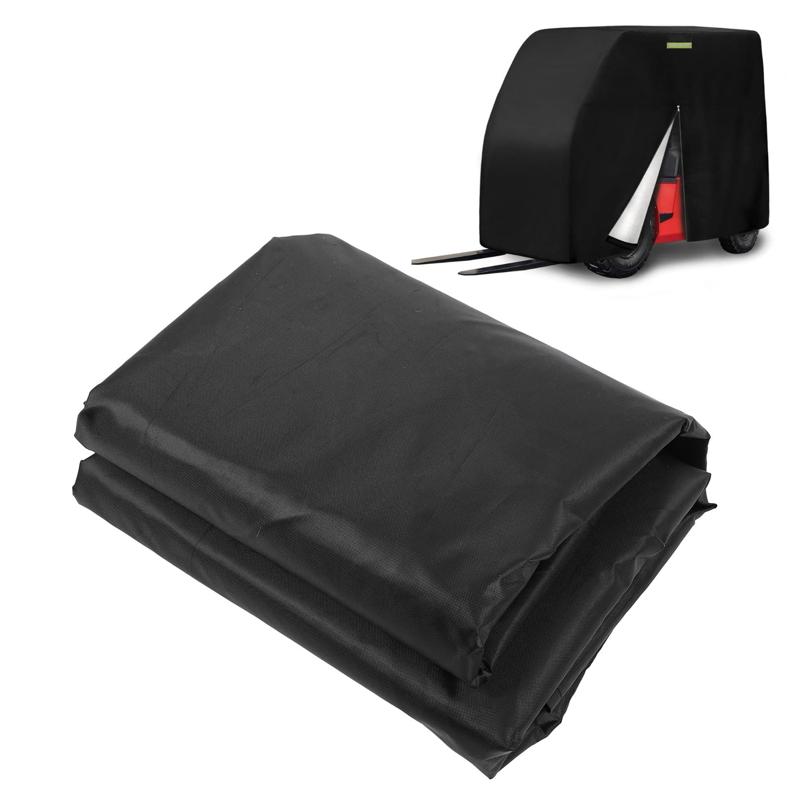 Housse de protection pour chariot élévateur, imperméable, coupe-vent, anti-pluie et anti-soleill, tissu Oxford 210D, pour cabine de chariot élévateur, toutes saisons