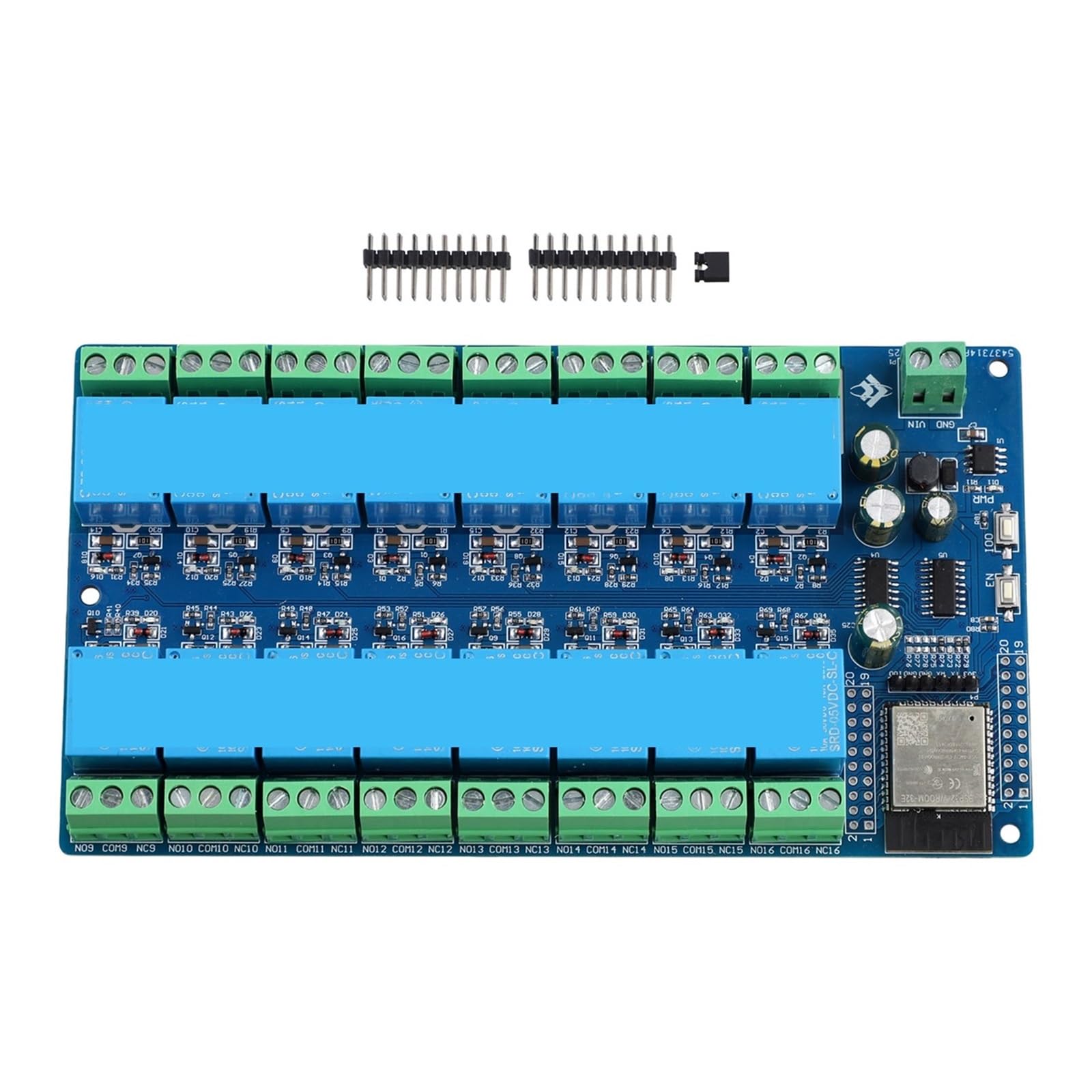 ESP32 module relais 16 canaux DC 5V 12V carte développement ESP32-WROOM IoT