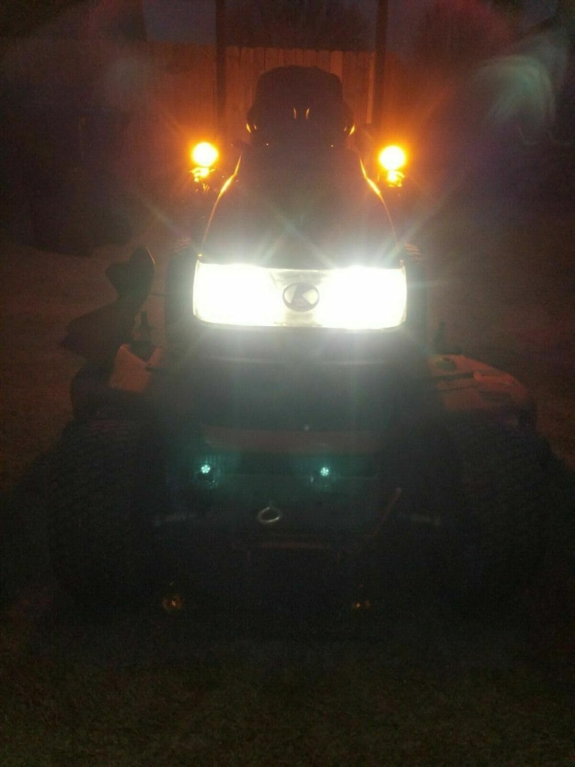 2 Super Bright LED Bulbs 1023E 1025R 1026R R136239 Working/Rear Bulb,Replacement for John Deere OEM