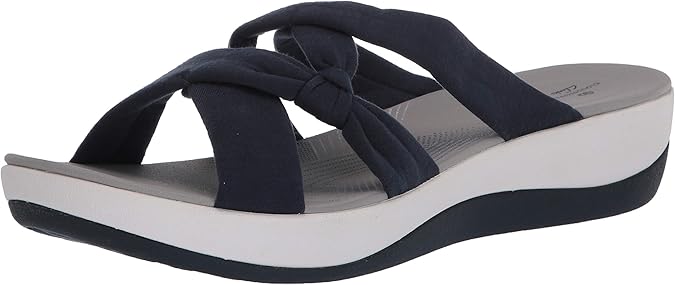 clarks jersey slide sandals